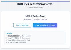 IPv4 &amp; IPv6 檢測