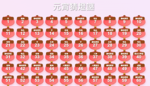 元宵猜燈謎